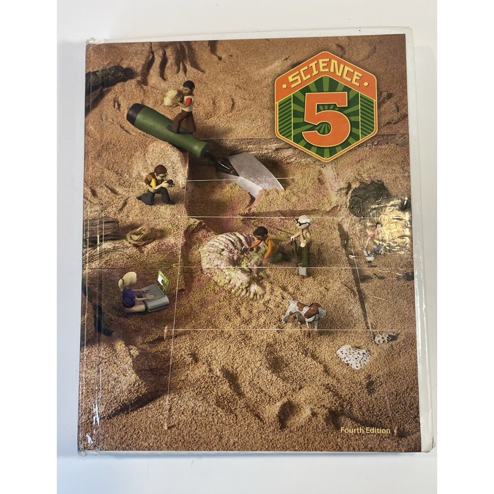 BJU Press Science 5 Textbook 4th Edition Homeschool Science Hardcover Christian
